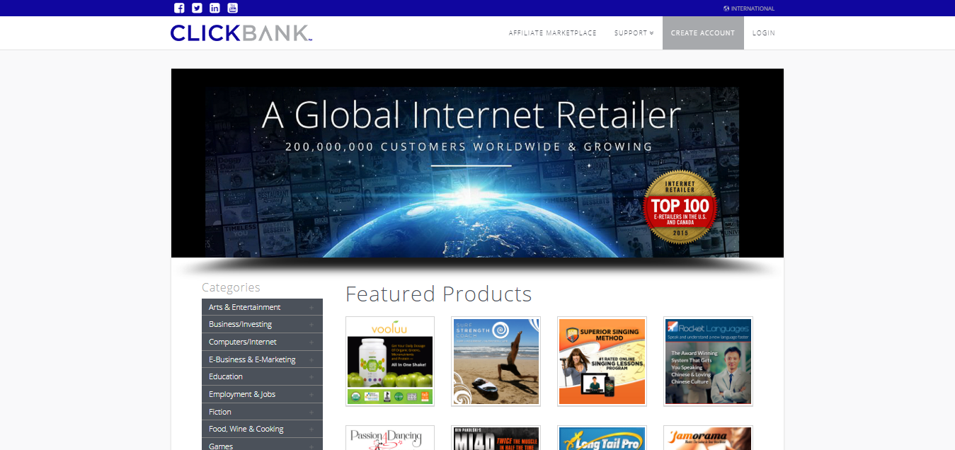 Clickbank Affiliate Network